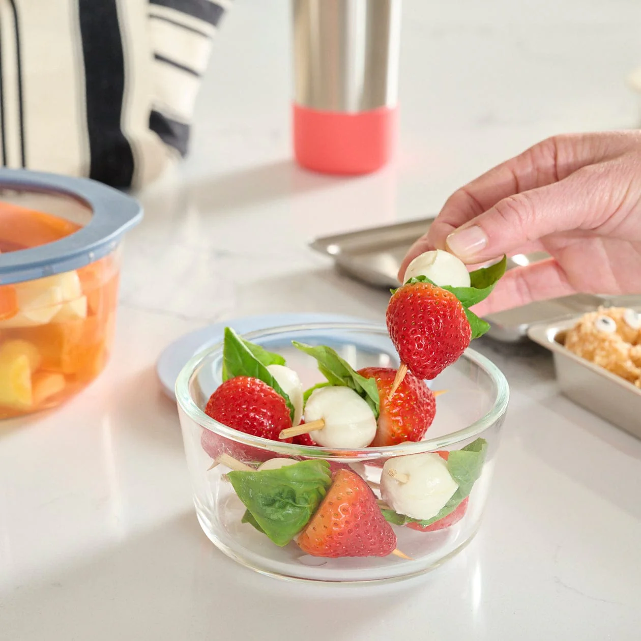 Round Glass Food Storage 6-Piece Set - Image 6